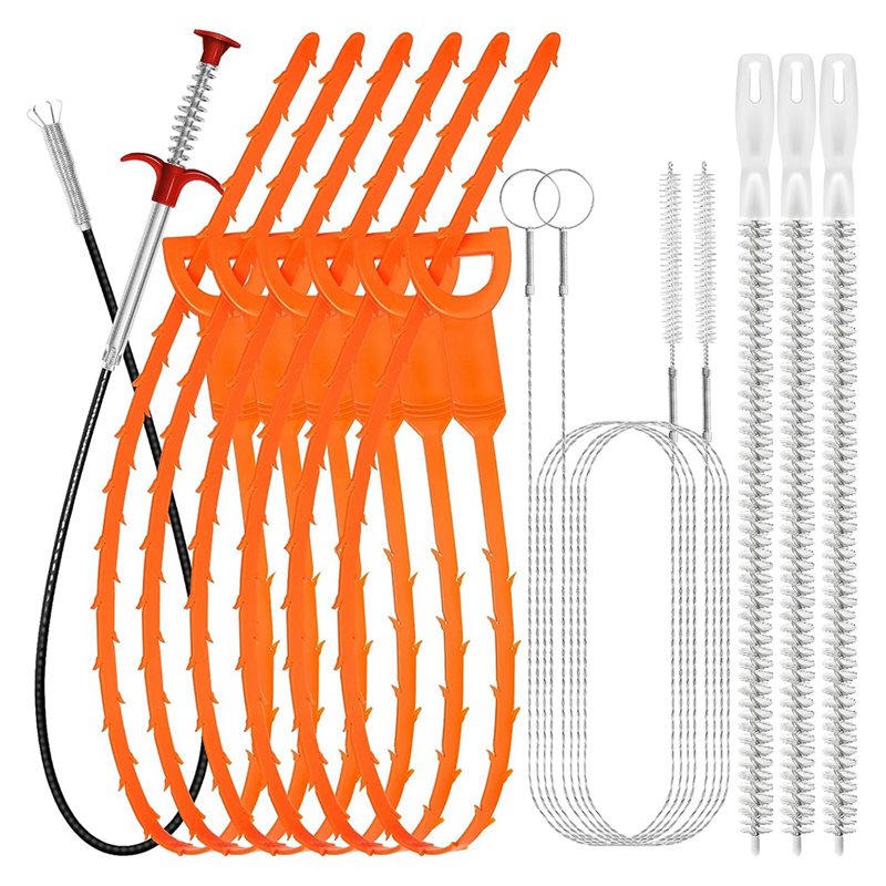 Drain Snake Flexible - ABNL Untuk Bak Mandi, Toilet, Wastafel