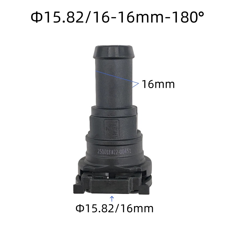 Plastic Pipe Clip - 15.82 Konektor Cepat Plastik Saluran Bahan