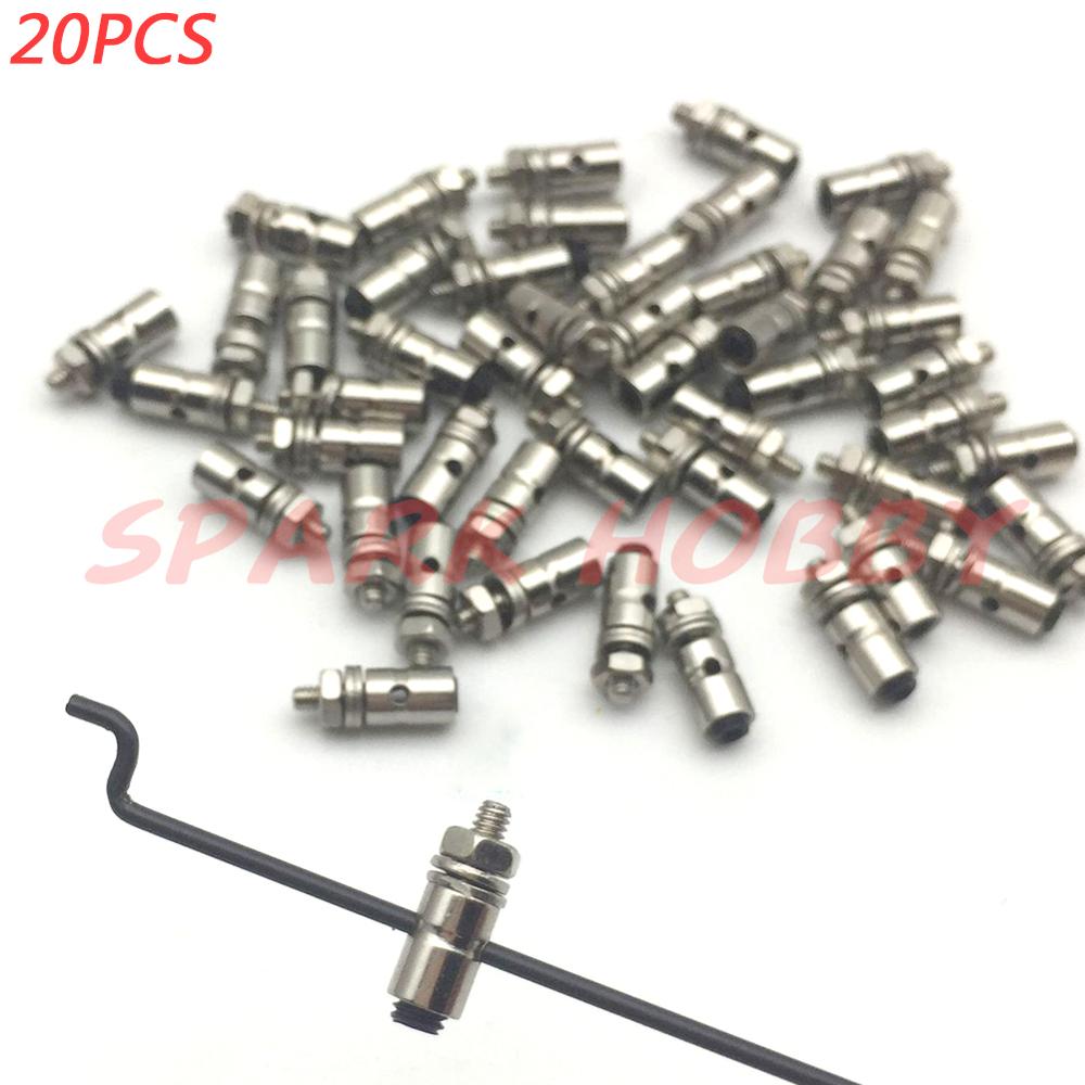 Push Fit Connector - 20 Buah 1.3Mm 1.8Mm 2.1Mm Pushy