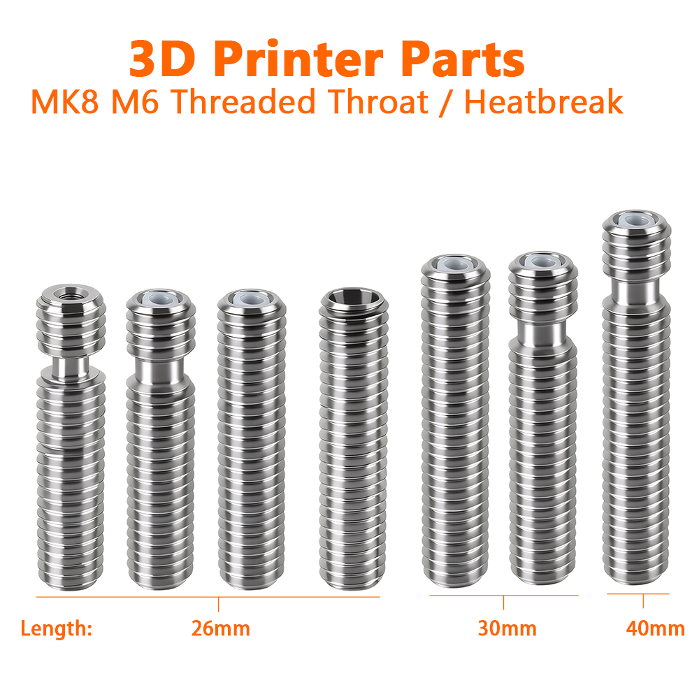 Ptfe Tape Thread - M6 Tenggorokan 26 Mm 30 Mm