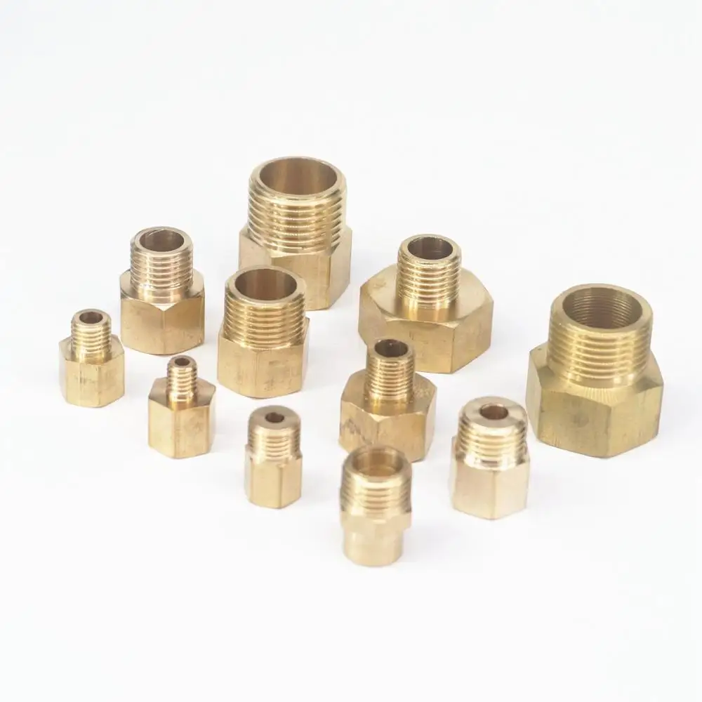 Compression Fitting Brass - 2 Buah M14x1 M14x1.5 M16x1.5 Female