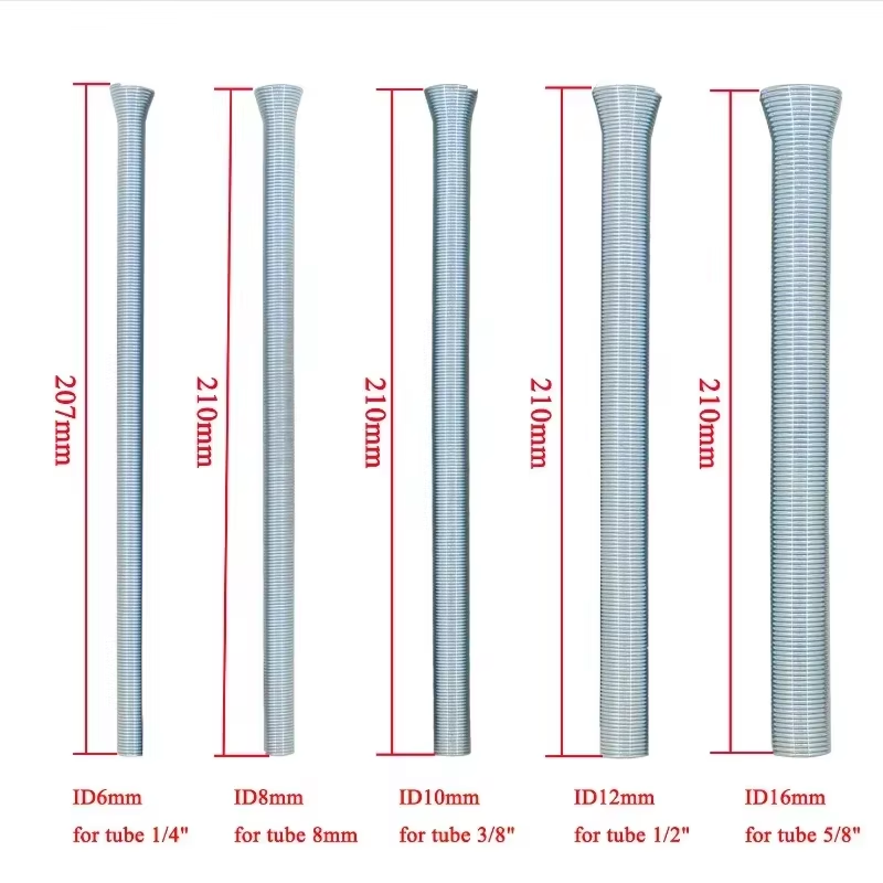 Pipe Bending Spring - Alat Pembengkok Pipa Tembaga AC Manual,