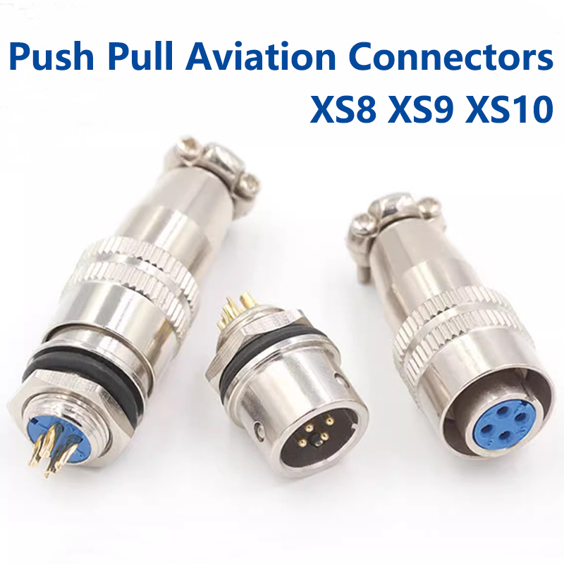 Push Fit Connector - 5/20 Buah XS8 XS9 XS10 Konektor