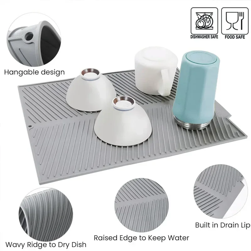 Alas pengering piring silikon, - Silicone Tap Washer ulasan dan harga