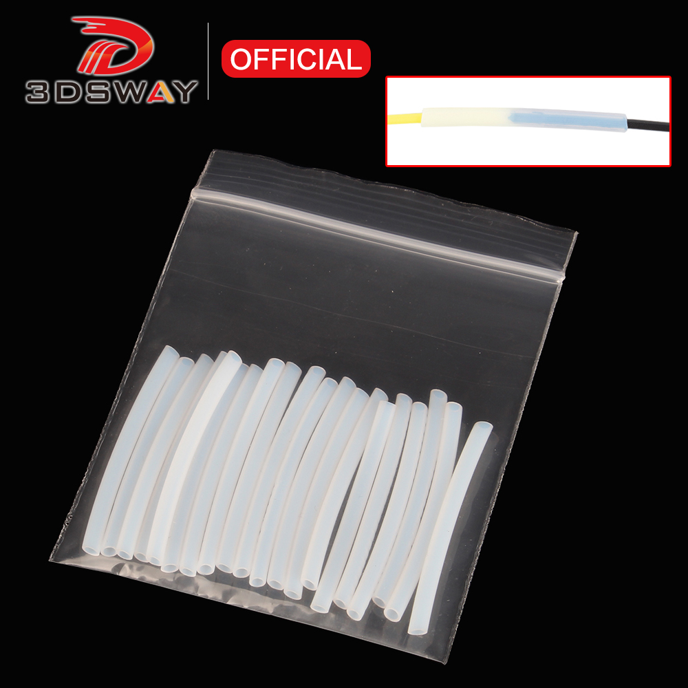 3DSWAY 20/100 buah pencetak 3D - Ptfe Tape Thread ulasan dan harga