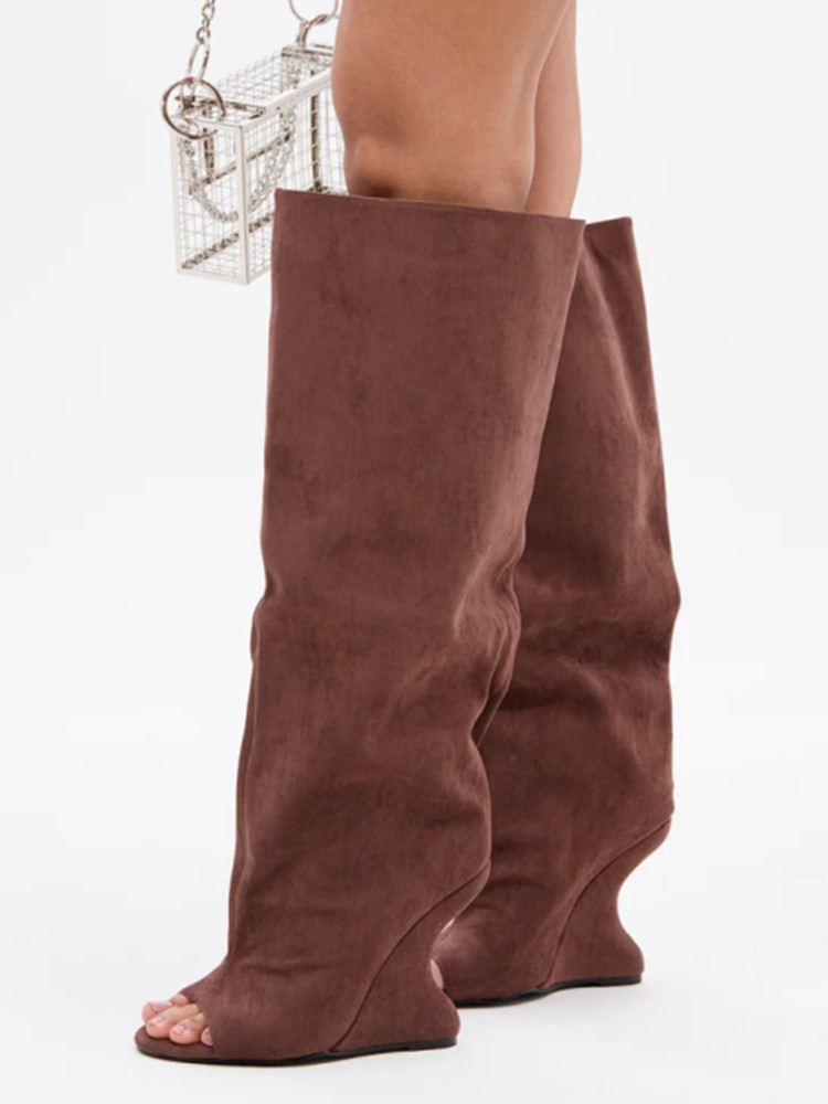 Sepatu Boots Wanita Model Selu - Pipe Bending Spring ulasan dan harga