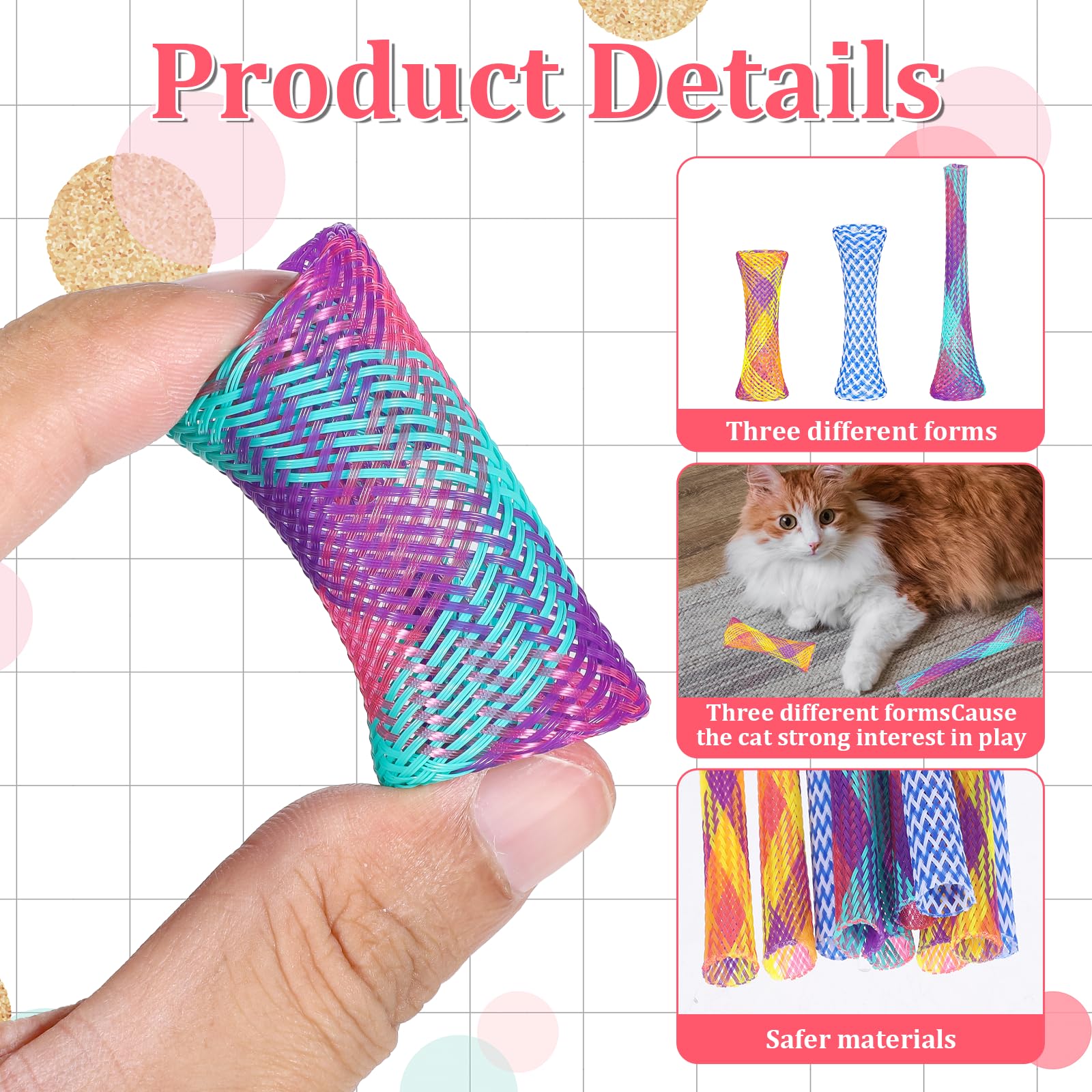 Mainan Tabung Pegas Kucing Sel - Pipe Bending Spring ulasan dan harga