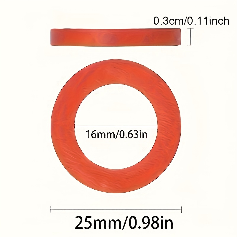 40 Buah Gasket Pengganti Cinci - Silicone Tap Washer ulasan dan harga