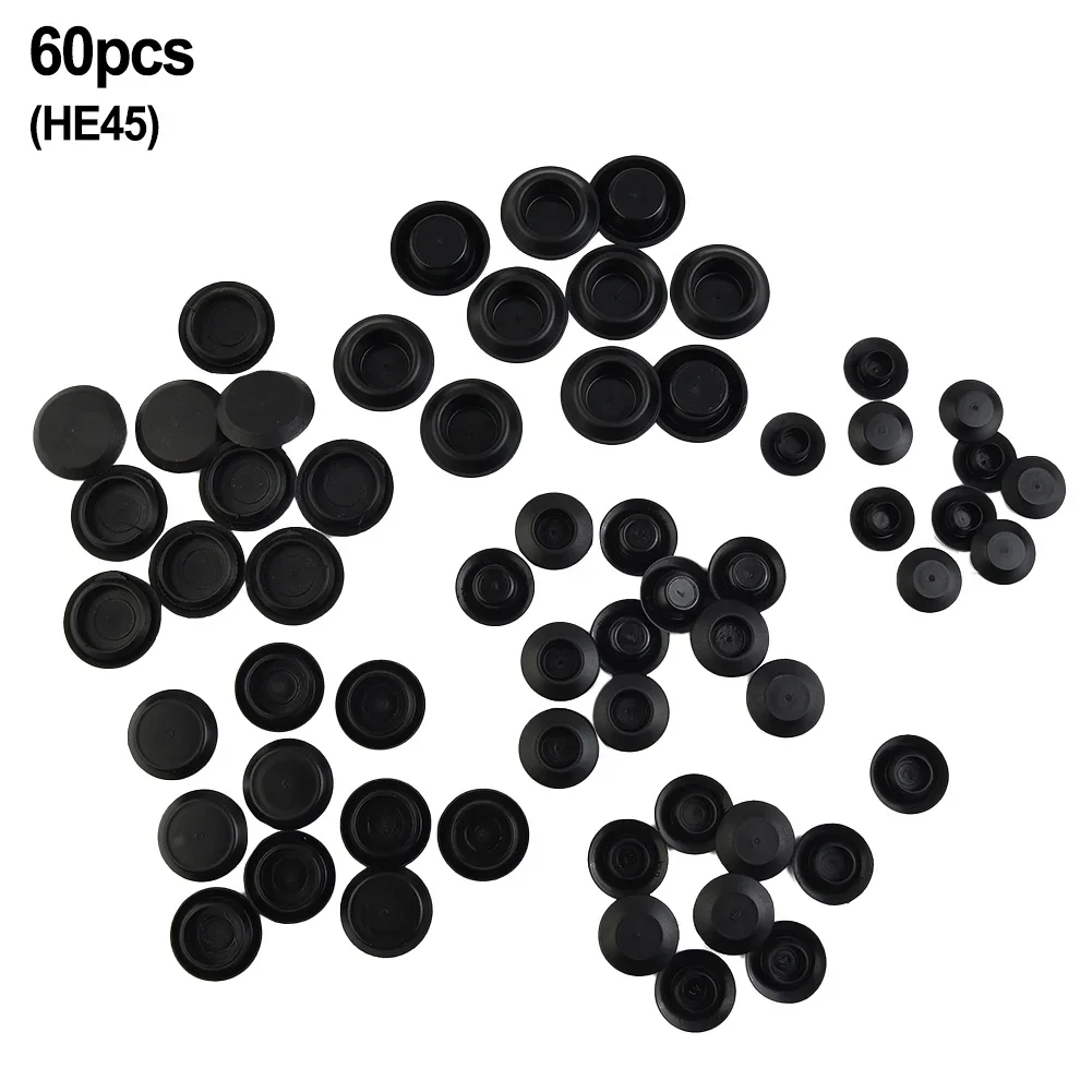 60 buah Flush Mount steker lub - Plastic Pipe Clip ulasan dan harga