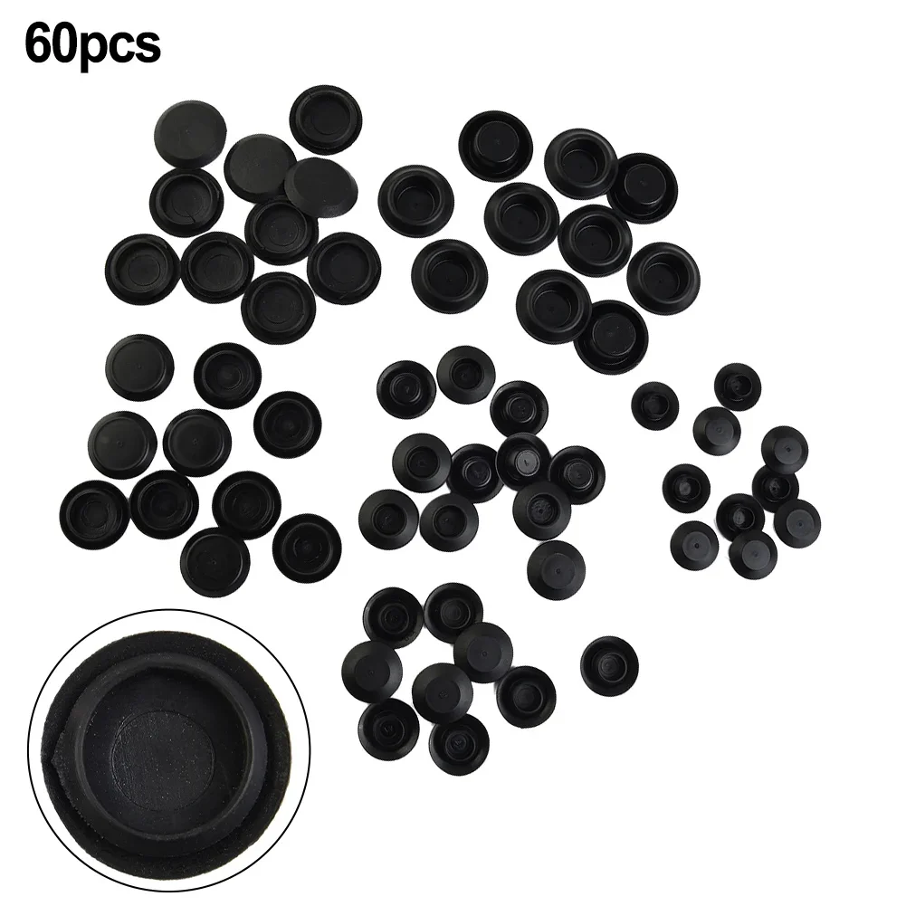 60 buah Flush Mount steker lub - Plastic Pipe Clip ulasan dan harga